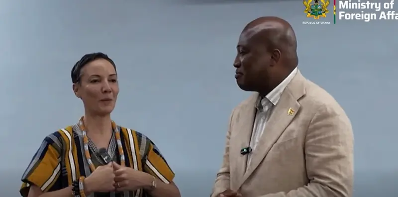 Ablakwa meets Jamaican Foreign Minister ahead of Mahama's historic state visit