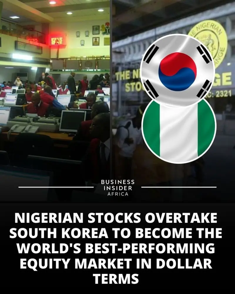 African markets rally with Nigeria's stock exchange leading the world