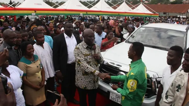Asunafo South MP donates six vehicles worth GH¢2.1 million to health directorate