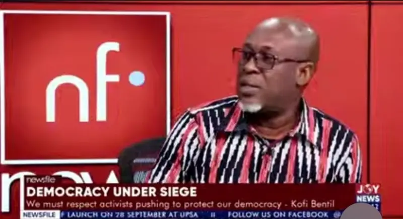 Attack on democracy creeps in, it doesn't happen suddenly - Kofi Bentil