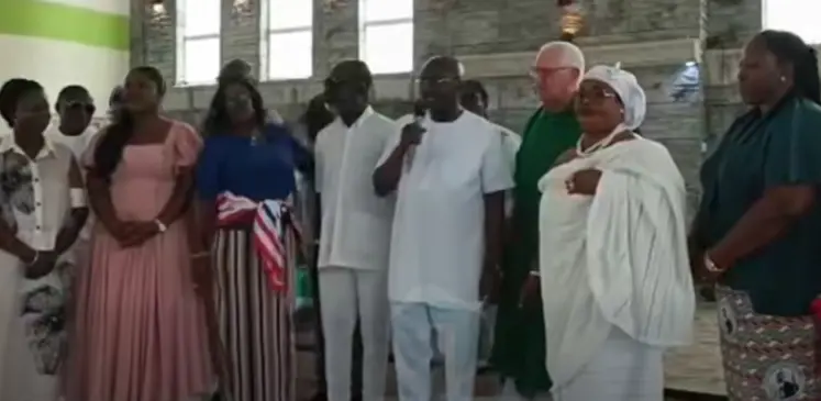 Bawumia donates GH¢50,000 to St Jude Catholic Church at Weija