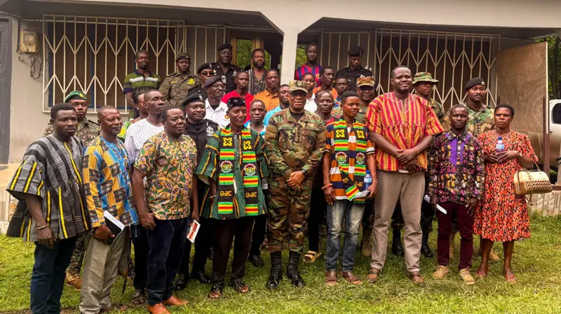 Commissioner General of Ghana Boundary Commission concludes five-day operational assessment in Oti region