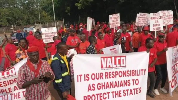 Don't push us to the last resort - TUC Chairman warns over alleged VALCO sale [Listen]