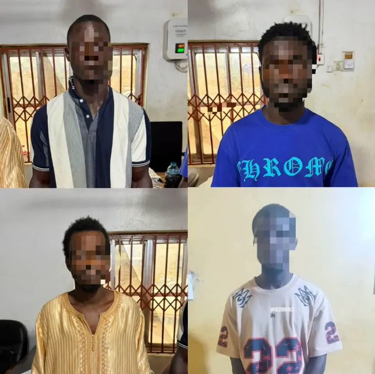 Four arrested over Wassa Akropong gold robbery, police hunt remaining suspect