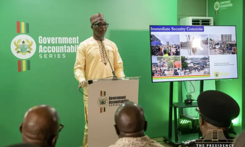 Ghana is much safer this year than even 2025 - Interior Minister