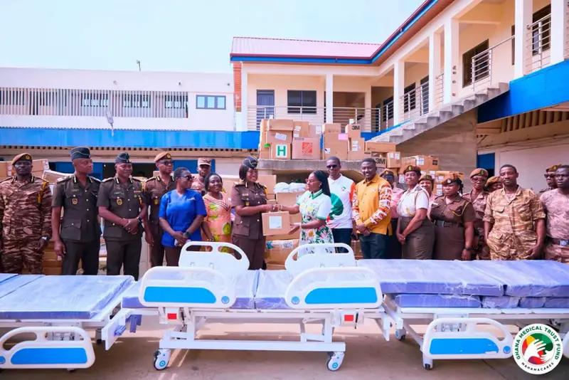 Ghana Medical Trust Fund delivers lifeline to Prisons with landmark medical donation