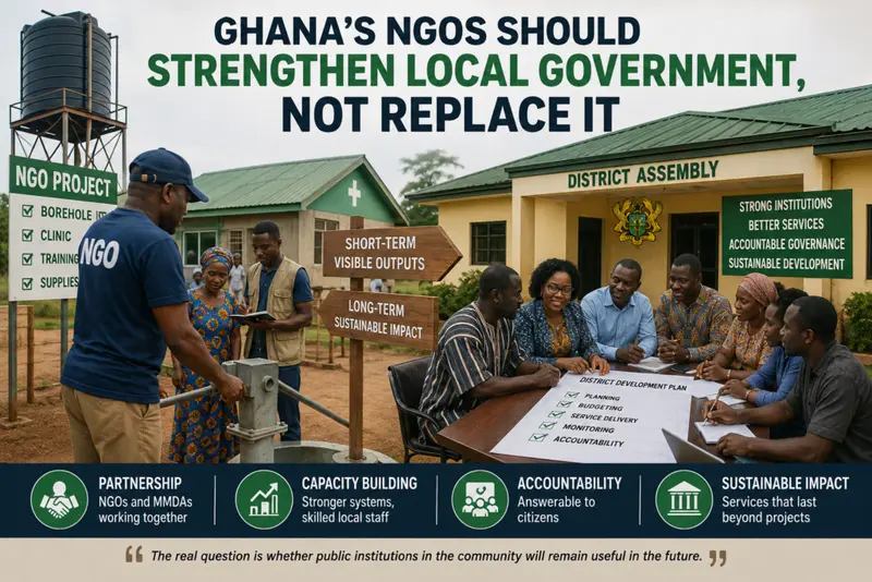 Ghana's NGOs should strengthen local government, not replace it