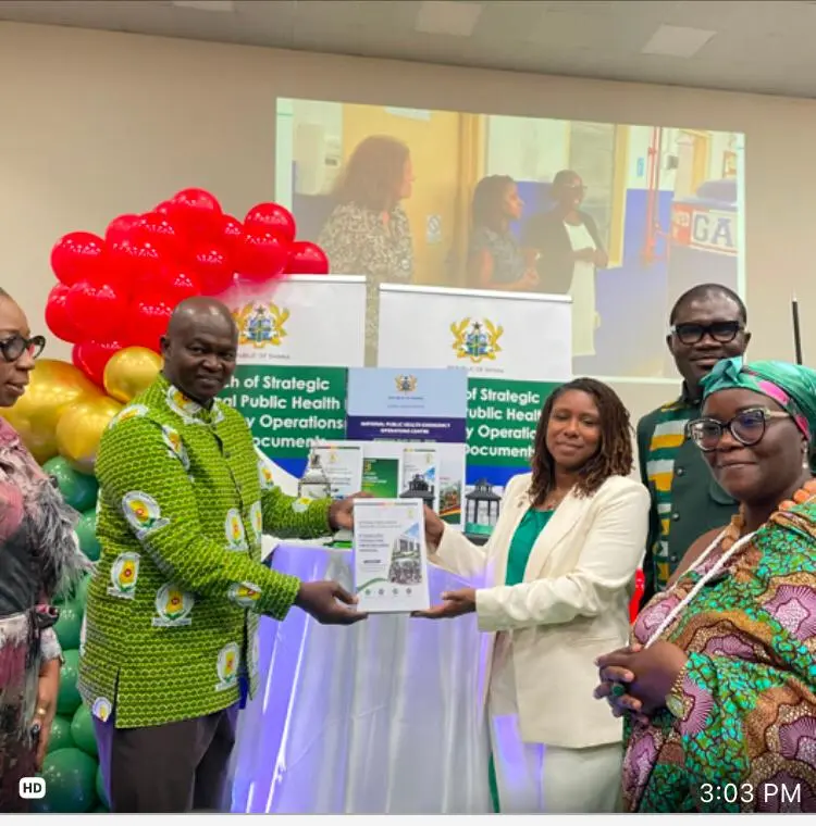 GHS launches strategic document to strengthen Ghana's public health emergency response