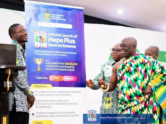 HEPA Plus funds KNUST's herbal medicine research