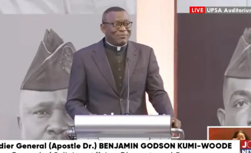 Kumi-Woode uses 'Departed 8' memorial to urge Ghanaians to build lasting legacies