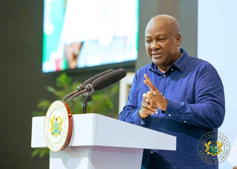 Mahama cites viral 'Buz Stop Boys' video to urge better sanitation practices
