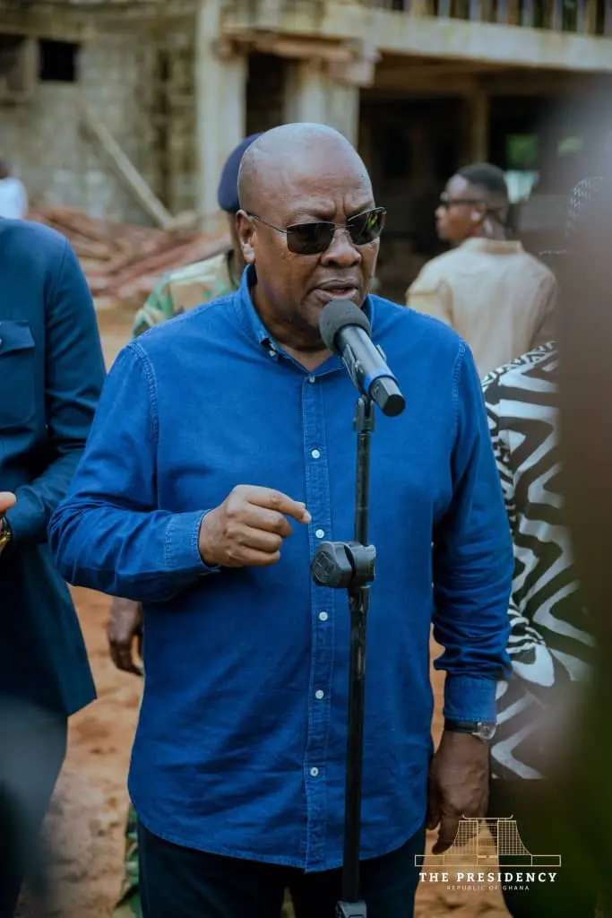 Mahama vows to complete abandoned public projects, cites UTAS laboratory