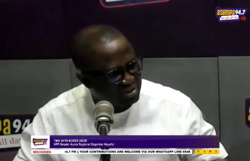 My target is to win all 18 parliamentary seats for the NPP in the Greater Accra Region - Moses Abor