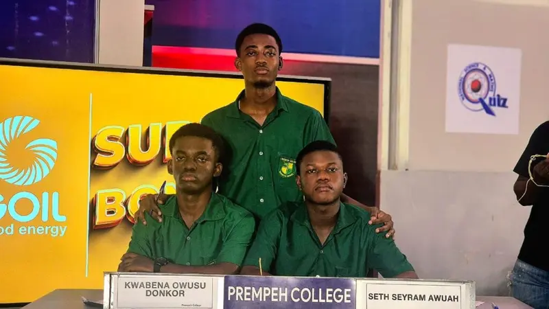 NSMQ 2026: Prempeh College withstands late Keta SHTS push to grab first semi-final spot