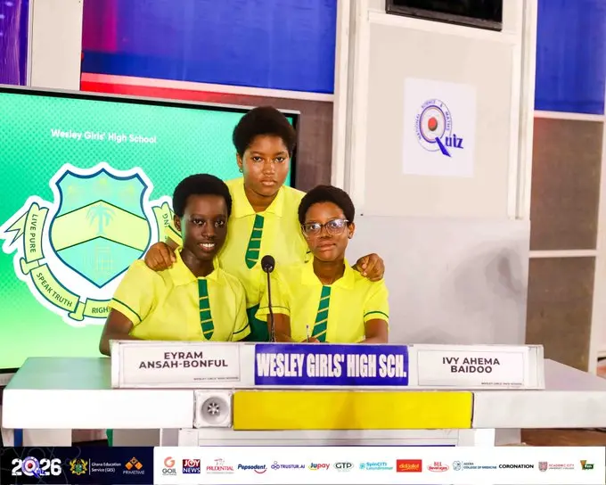 NSMQ 2026: 'Wey Gey Hey' shrugs off SIMMS SHS, Nkwatia Presby to secure one-eighth spot