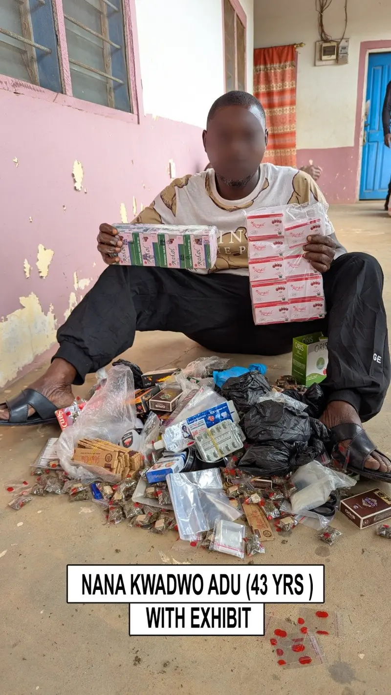 Police Arrest 7, Seize 860 Suspected Tramadol Tablets