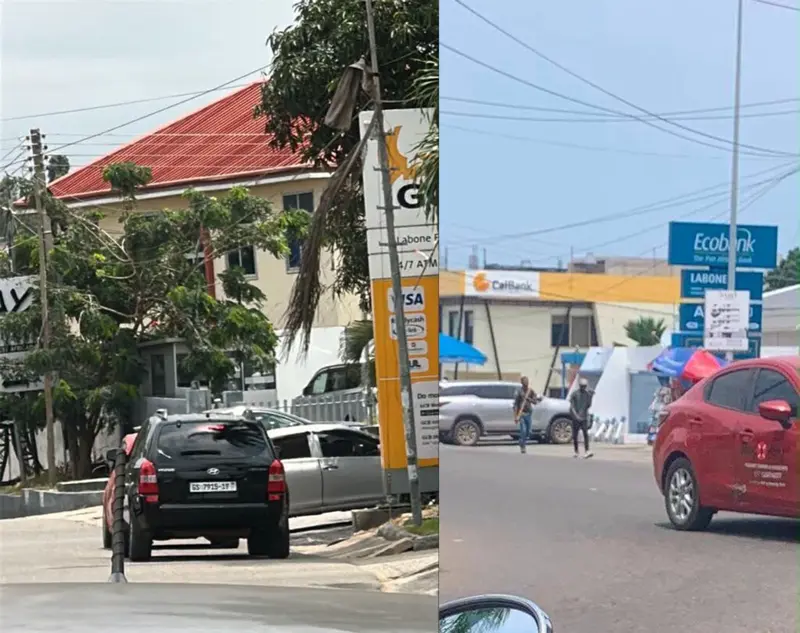 Police foil planned robbery on GCB Bank, Ecobank and Zenith Bank at Labone; 2 suspects killed, one arrested