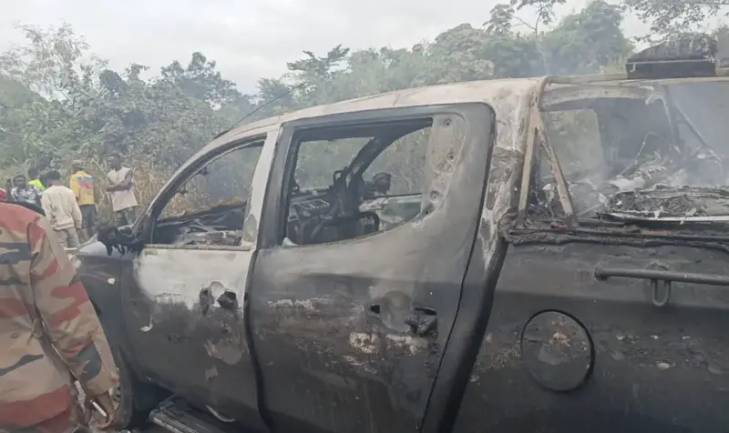 Seven casualties recorded in fiery multi-vehicle crash on Accra-Kumasi Highway