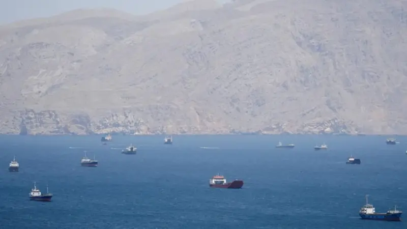 Shipping slows through Strait of Hormuz after tanker attacks, data shows