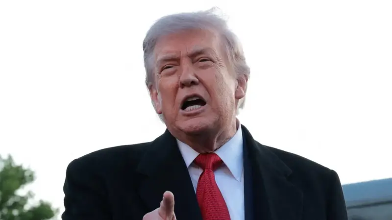 Trump says he is cancelling strikes on Iran subject to deal being made 'rapidly'