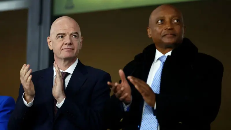 Way to challenge Infantino is during FIFA election, African football leader says