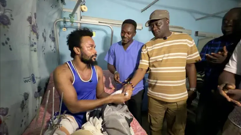 Western Regional Minister settles medical bills of accident victim detained for five months