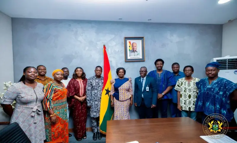Writers must tell Africa's story through literature and local languages - Vice President to PAWA Ghana delegation