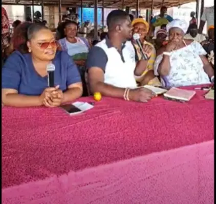 Adom FM Dwaso Nsem storms Bohye International Market at Madina