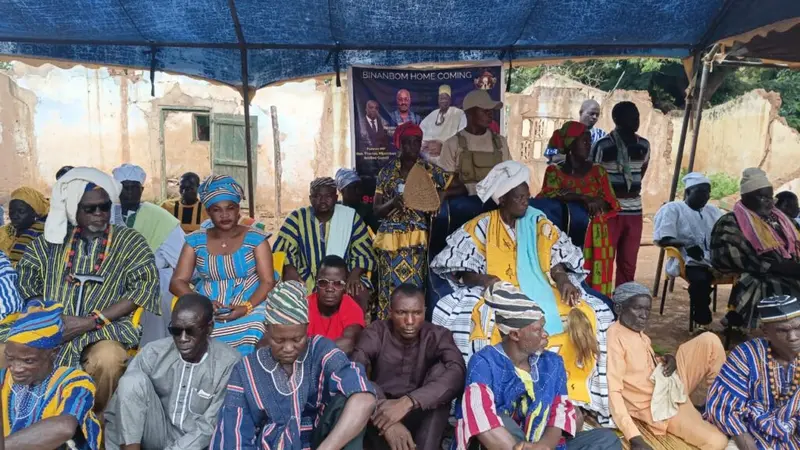 AIB Commissioner John Wumboriti joins his kinsmen for Binanbom 4th Homecoming