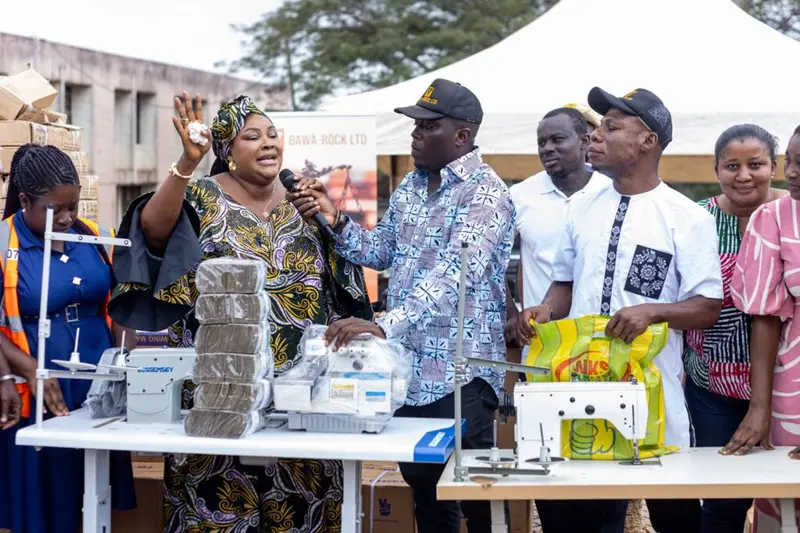 Bawa-Rock supports over 300 Obuasi Town Hall fire victims with GH¢1.5m package
