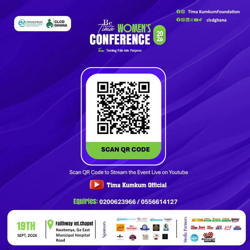 'Be Inspired by Tima' Women's Conference comes off tomorrow; scan QR code to join online