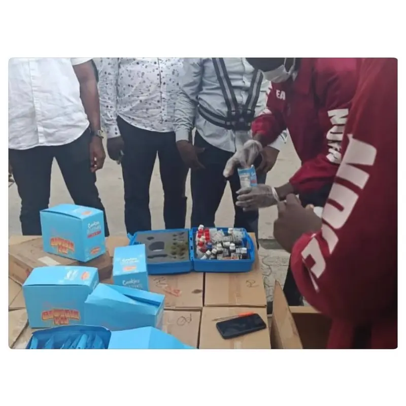 Ex-convict arrested over alleged attempt to smuggle cocaine in herbal tea pack, phone chargers