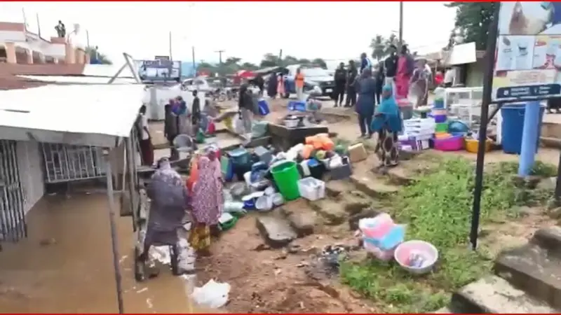 Floodwaters recede in Hohoe as residents begin returning home - NADMO