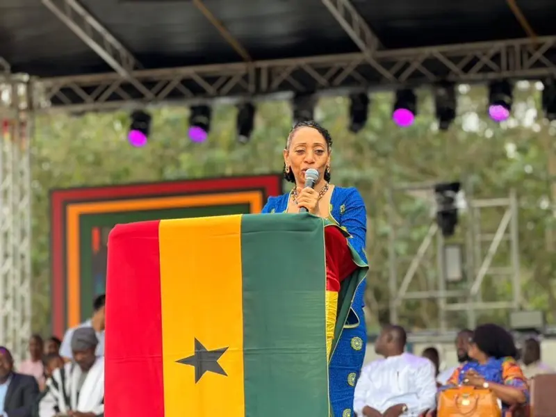 'Forgive us for staying away' - Samia Nkrumah leads family back to Nkroful, pledges to preserve Nkrumah's legacy