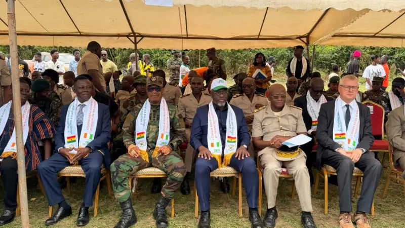 Ghana, Cote d'Ivoire jointly commission newly constructed boundary pillars