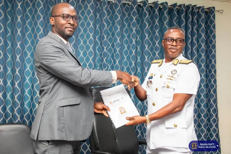 Ghana Navy, UPSA partner on research, digital innovation and capacity building