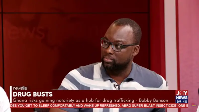 Ghana risks gaining notoriety as drug-trafficking hub - Bobby Banson