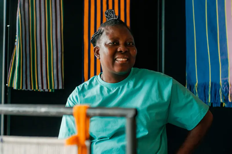 Ghana's Alice Banaaza spotlights fugu weaving at 2026 CHAN Festival in UK