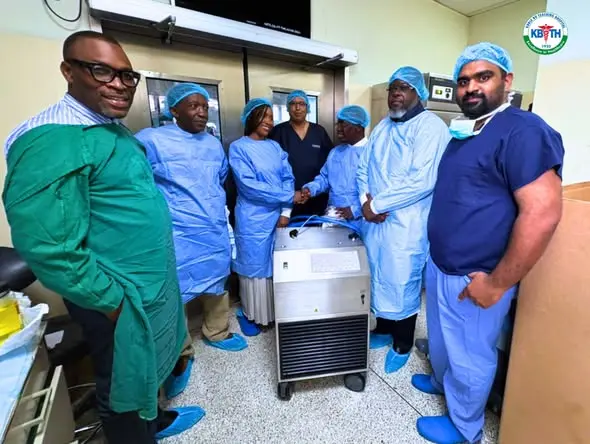 Korle Bu upgrades cardiac surgery capacity with €75,000 heater-cooler unit from Quantum LC