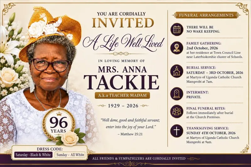 Mrs Anna Tackie