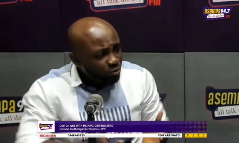NPP youth wing needs experienced leadership to regain vibrancy - Michael Osei Boateng