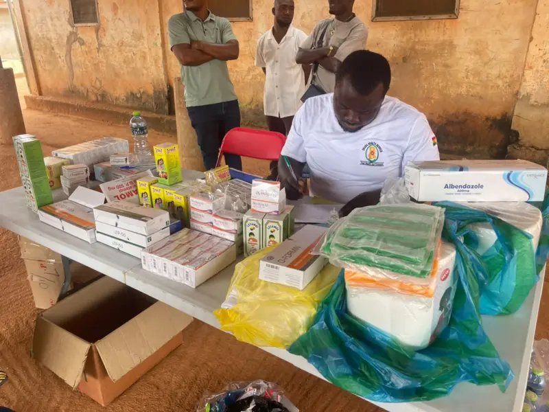 Nyankamam residents benefit from free medical screening, healthcare outreach