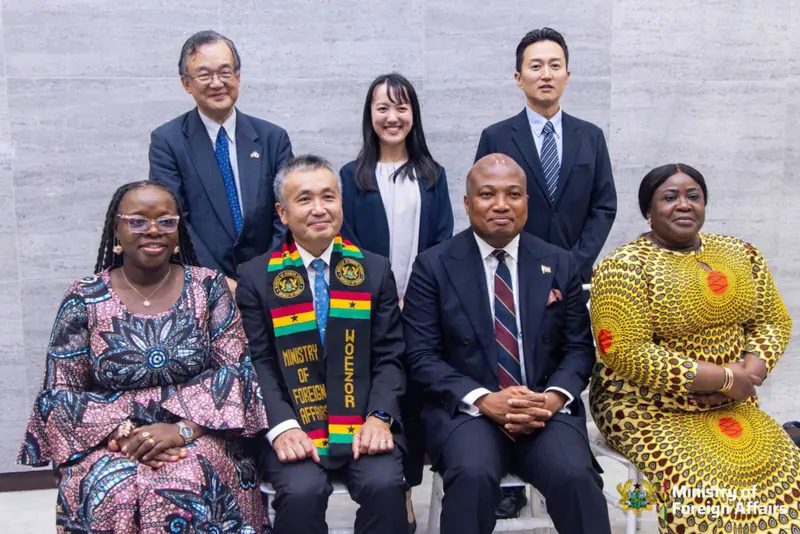 Photos: Ghana hosts Japanese astronaut for talks on space science and technology