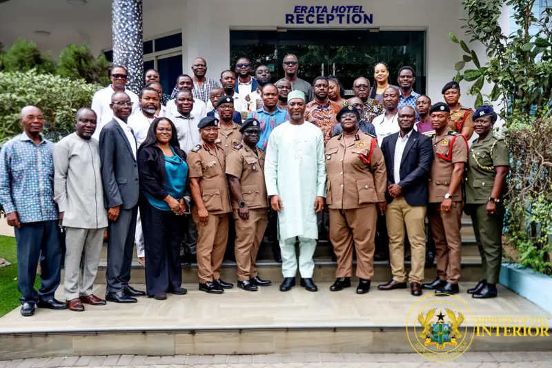 Photos: Interior Minister commissions Ghana Fire Code Committee to draft new fire safety regulations