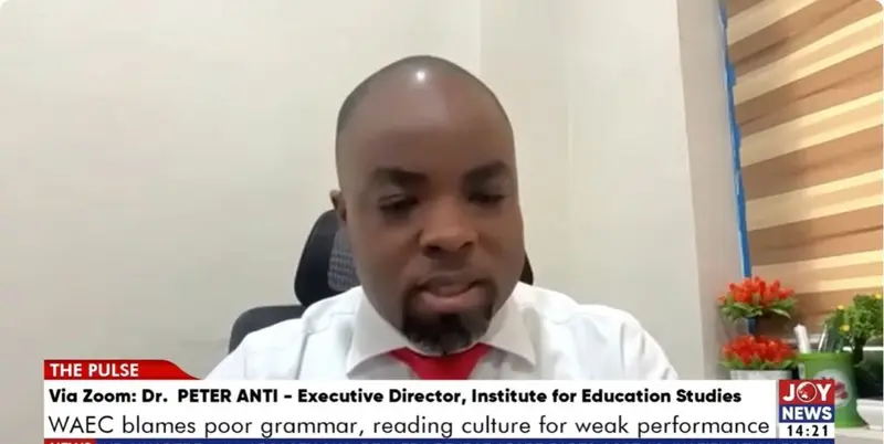 Poor English, Maths performance shows Ghana's literacy crisis - Dr Peter Anti