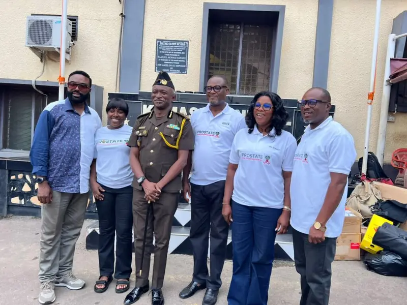 Prostate Health Foundation Ghana begins nationwide screening for prison inmates and officers