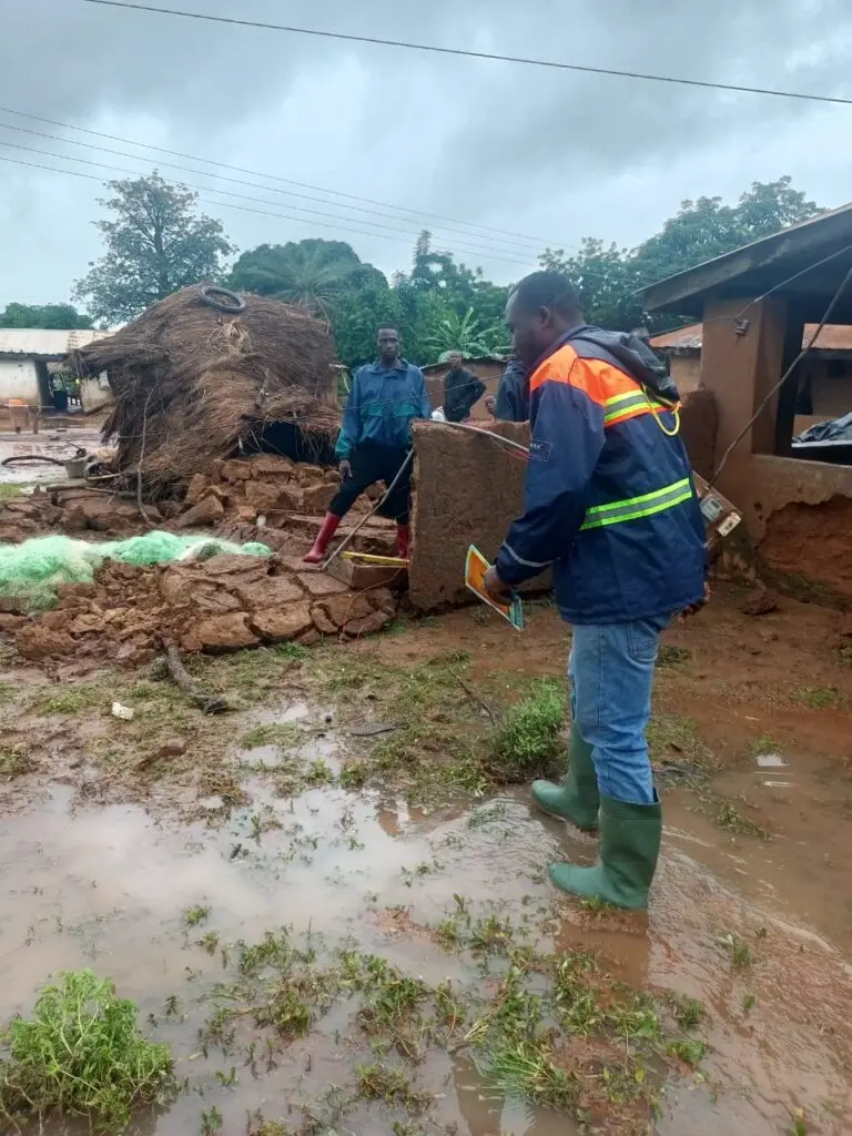 Rainstorm displaces many residents in Krachi Nchumuru