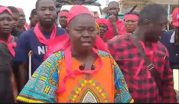Residents and chiefs of Jema protest over detention of Techman nurse; demands her release
