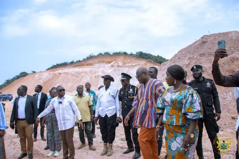 Trade Minister inspects site for Cape Coast garment factory