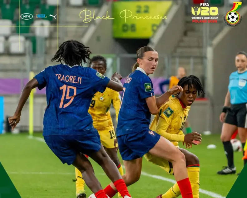 U-20 WWC: Ghana hammered 4-0 by France suffer to suffer another group phase elimination